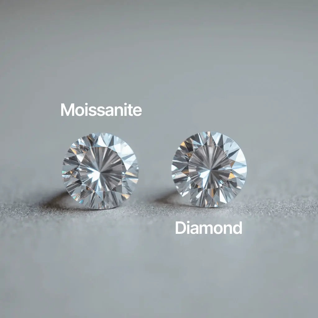 moissanite vs diamond