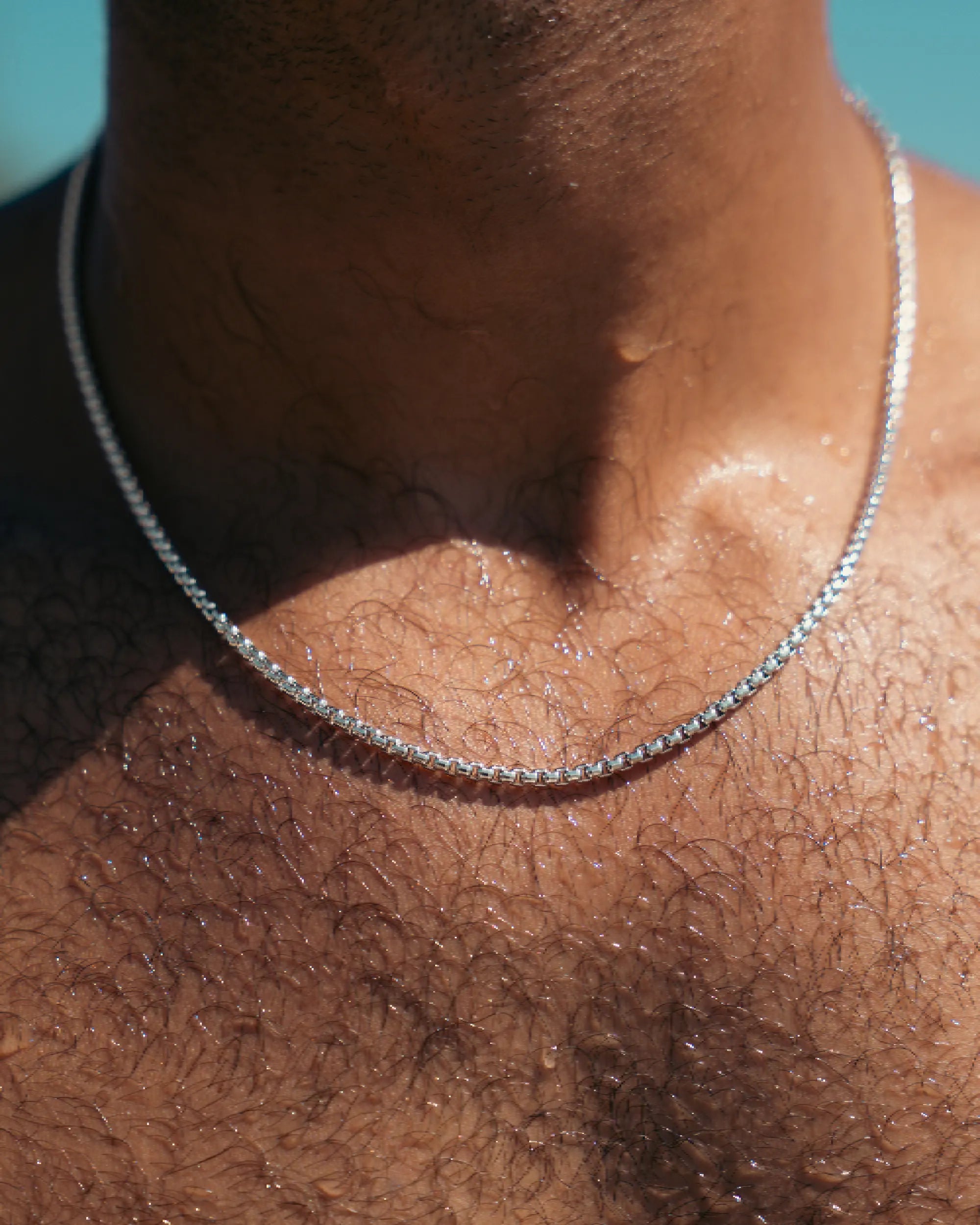 3MM Silver Box Chain Yaluum
