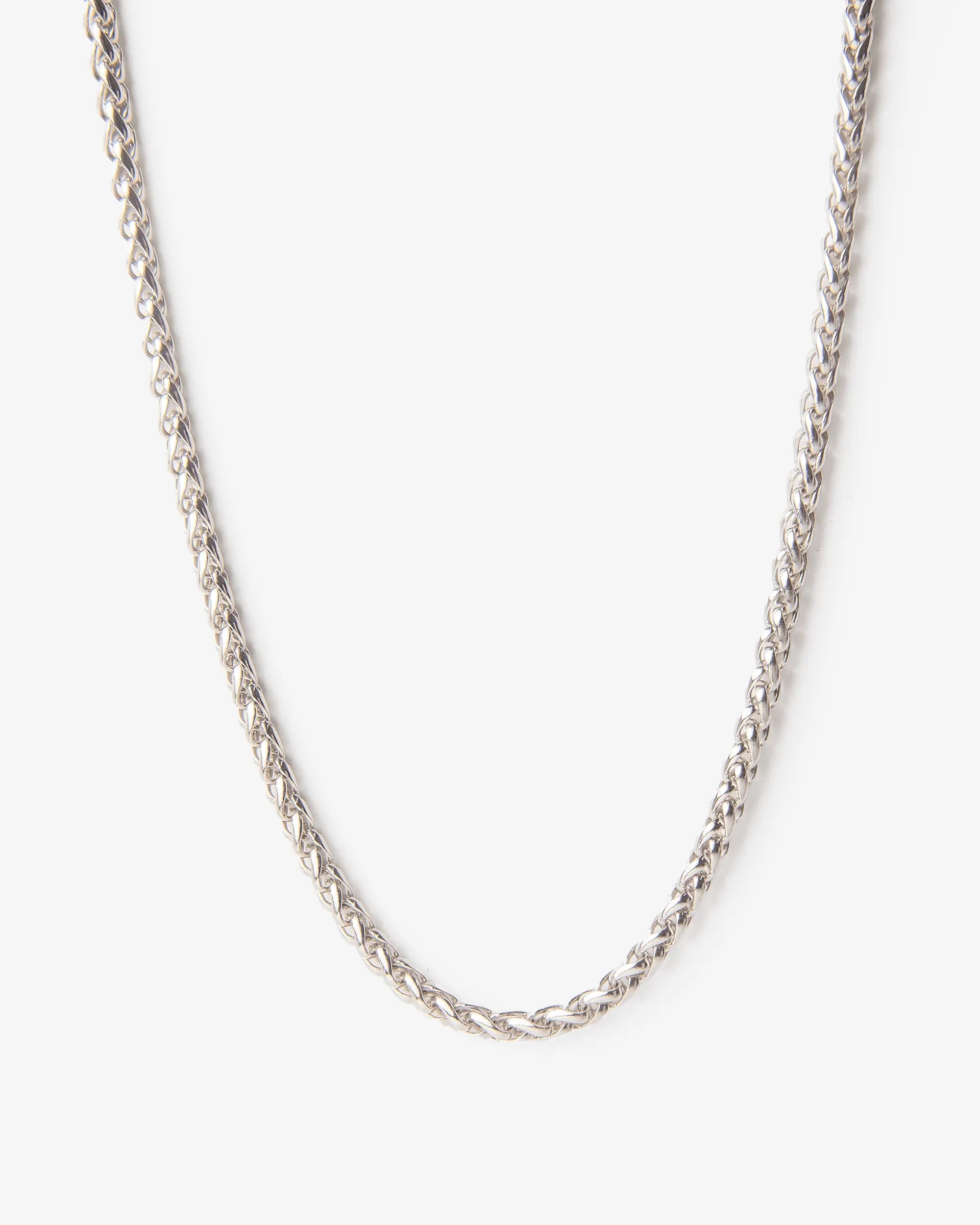 3MM Silver Wheat Chain Yaluum