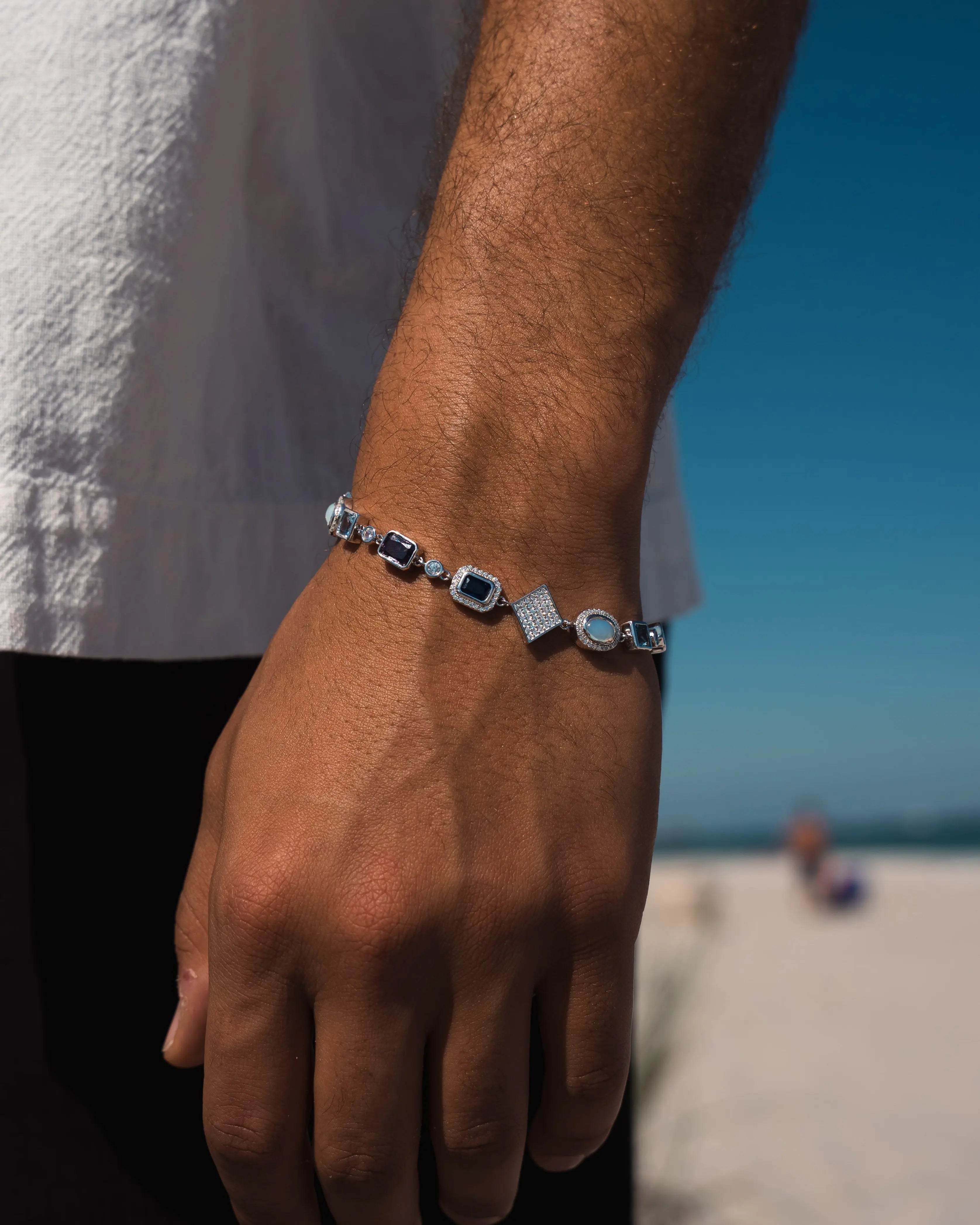 Motif Gemstone Bracelet Yaluum