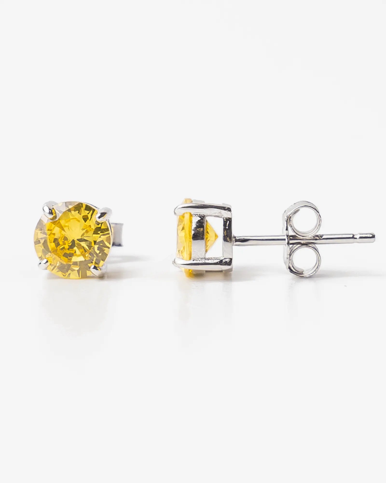 6MM Gemstone Earrings Yaluum