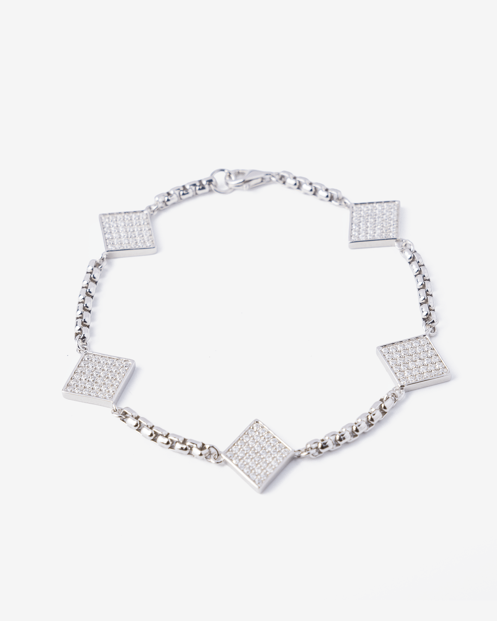 Moissanite Motif Bracelet