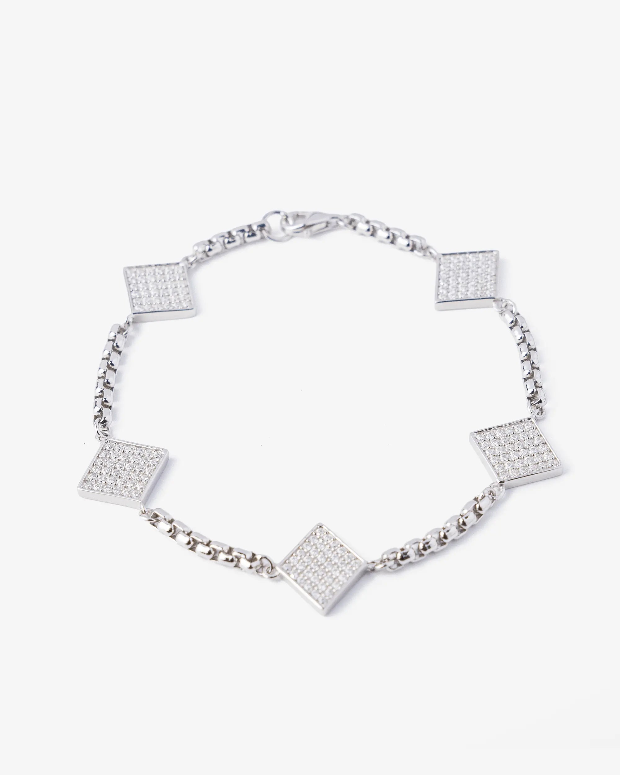 Moissanite Motif Bracelet Yaluum
