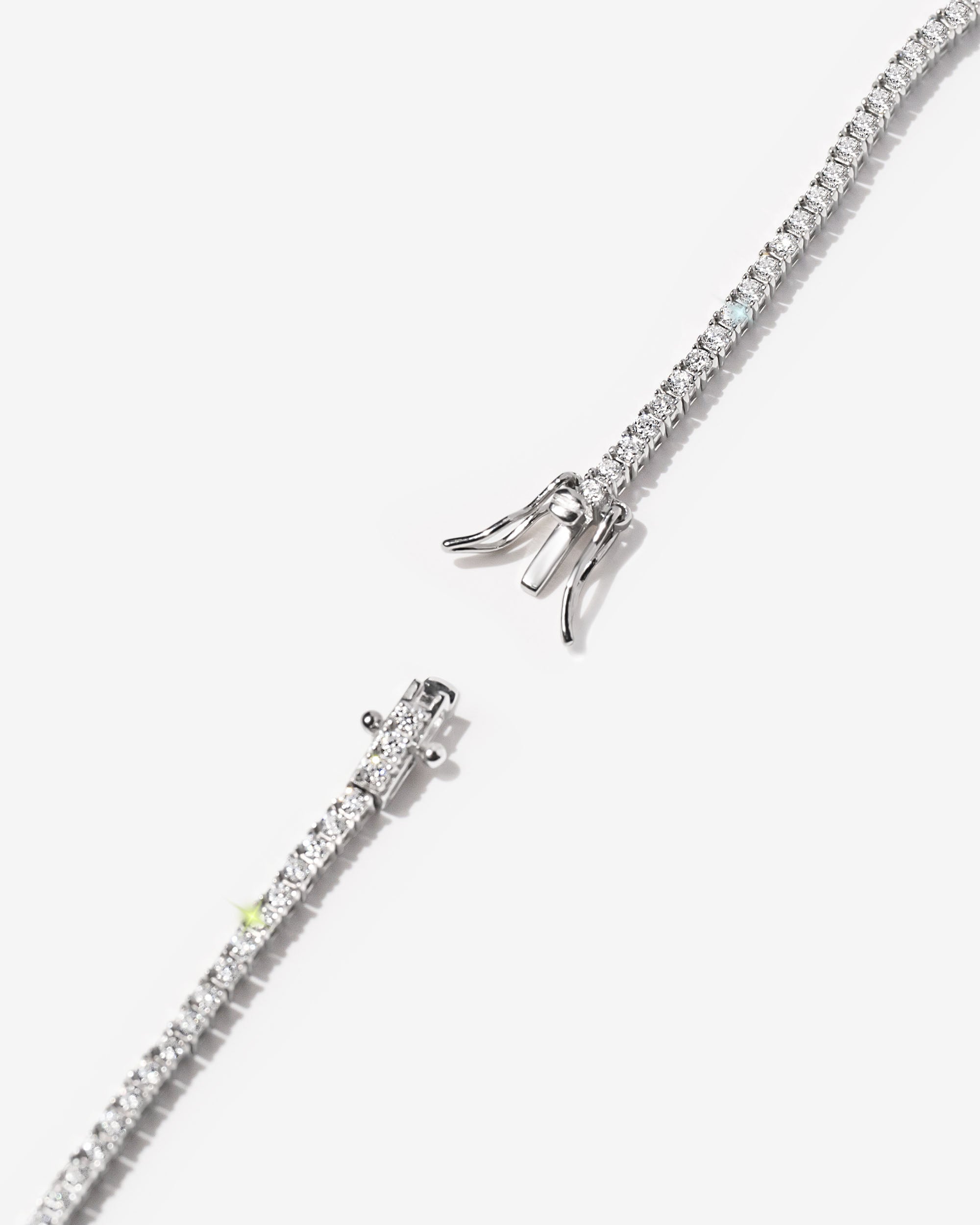 2MM Moissanite Tennis Chain
