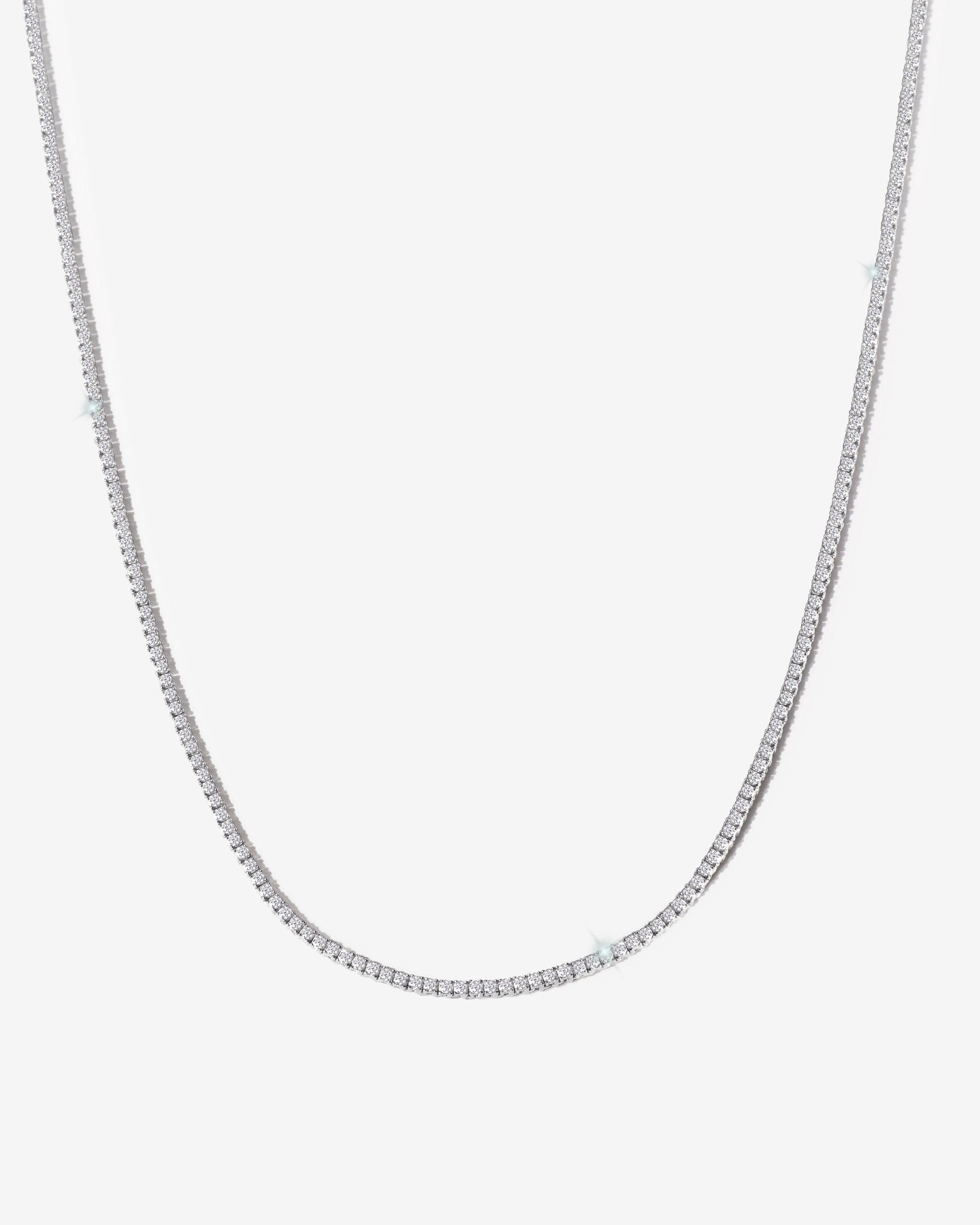2MM Moissanite Tennis Chain