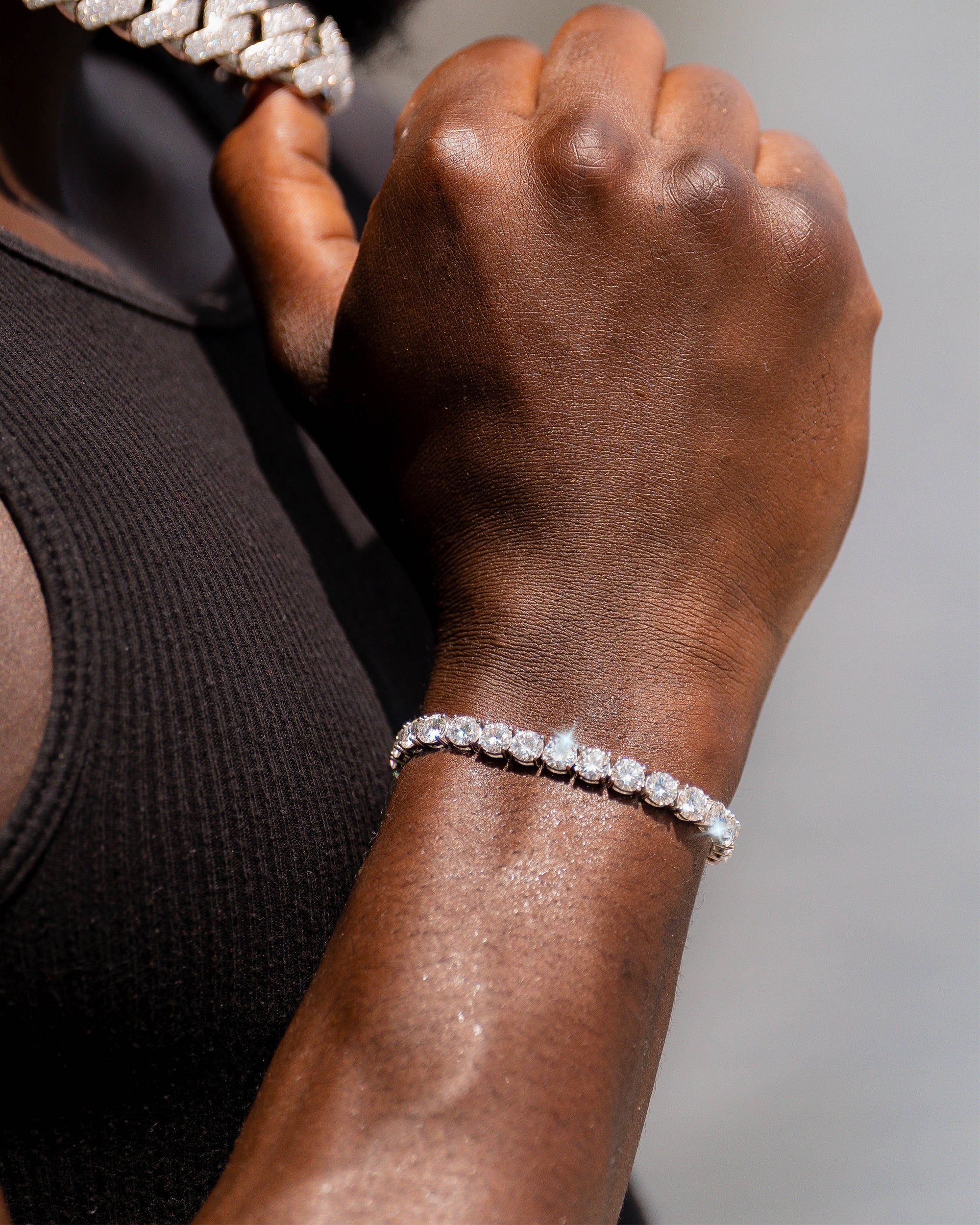 6MM Moissanite Tennis Bracelet