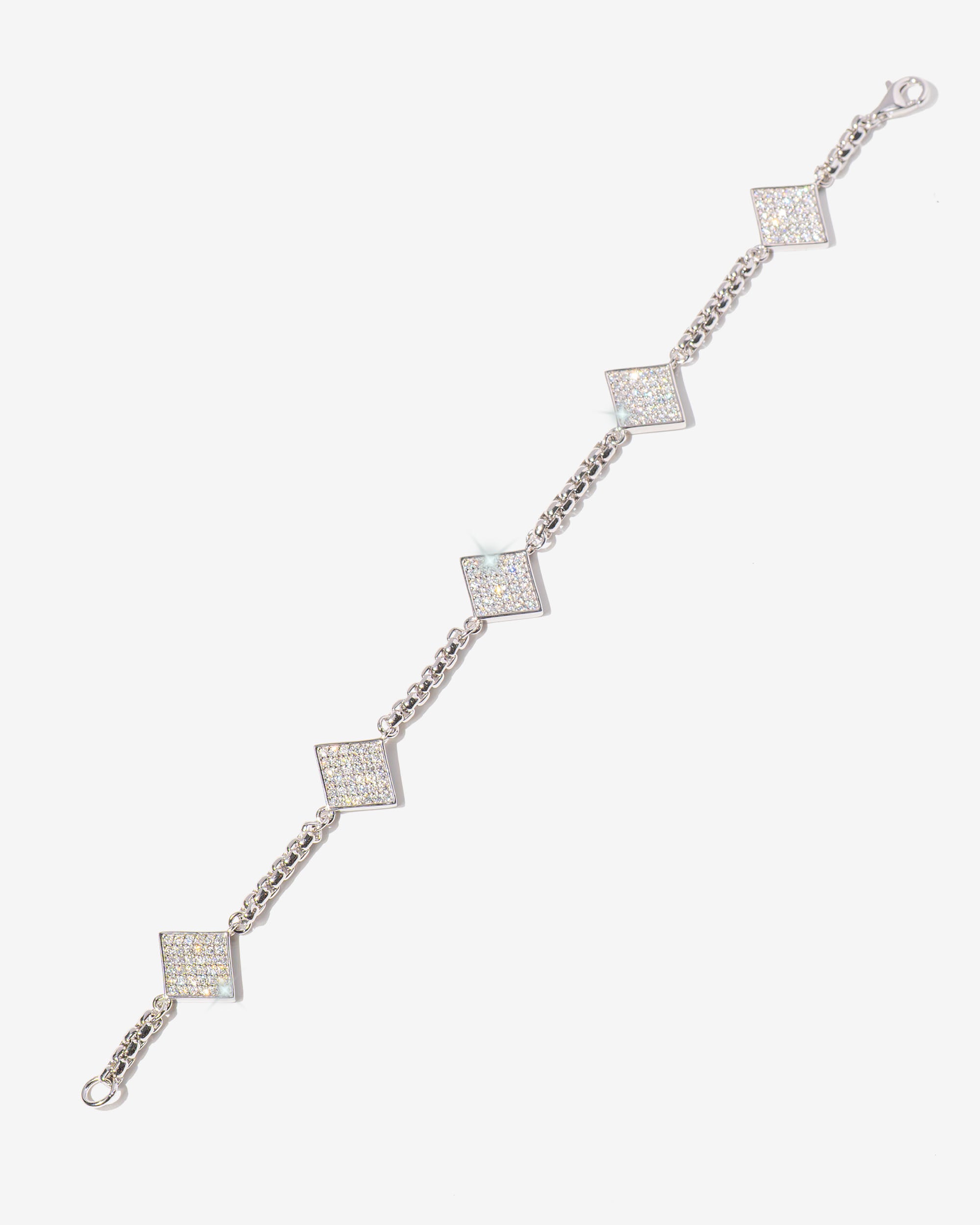 Moissanite Motif Bracelet