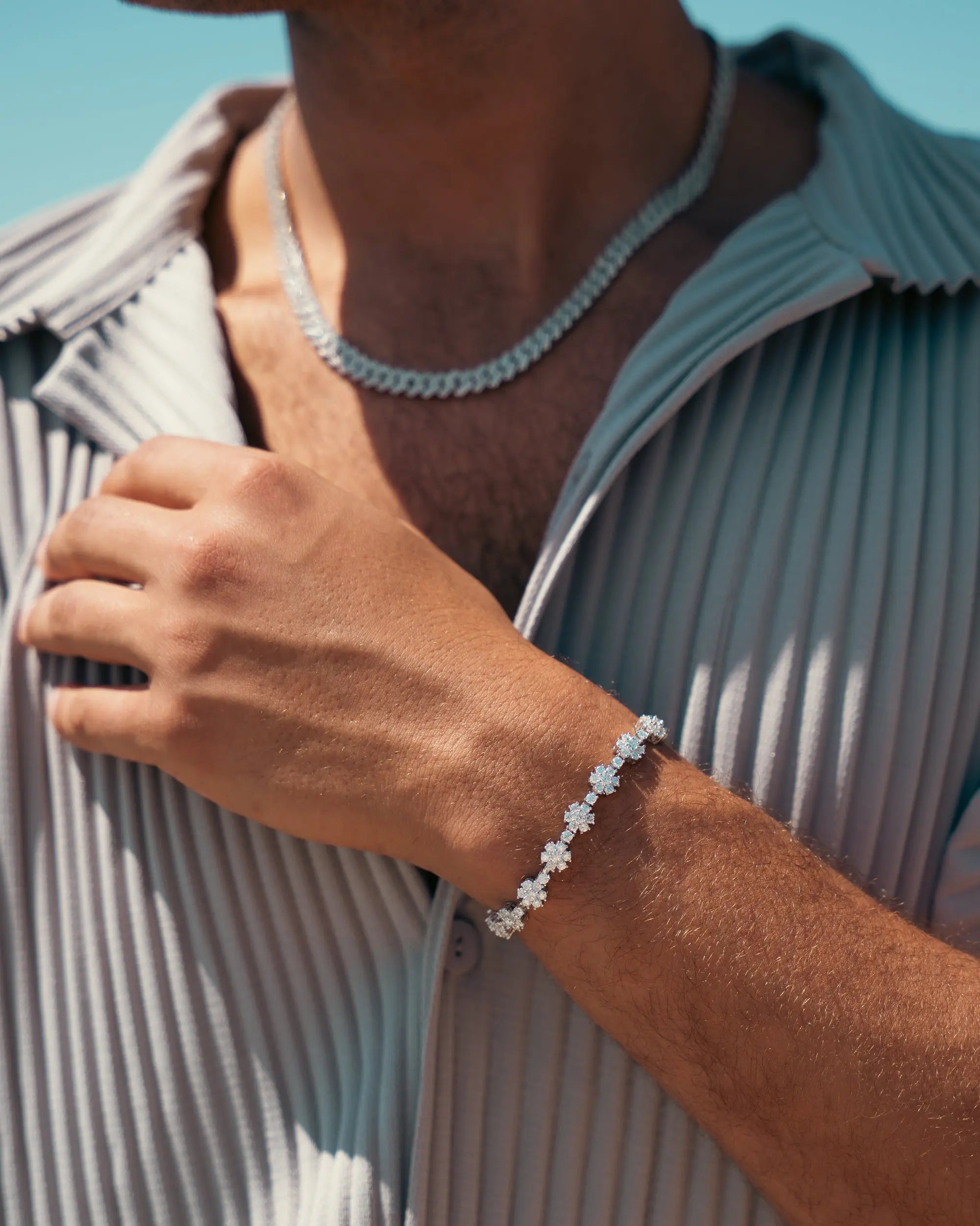 Moissanite Star Bracelet Yaluum