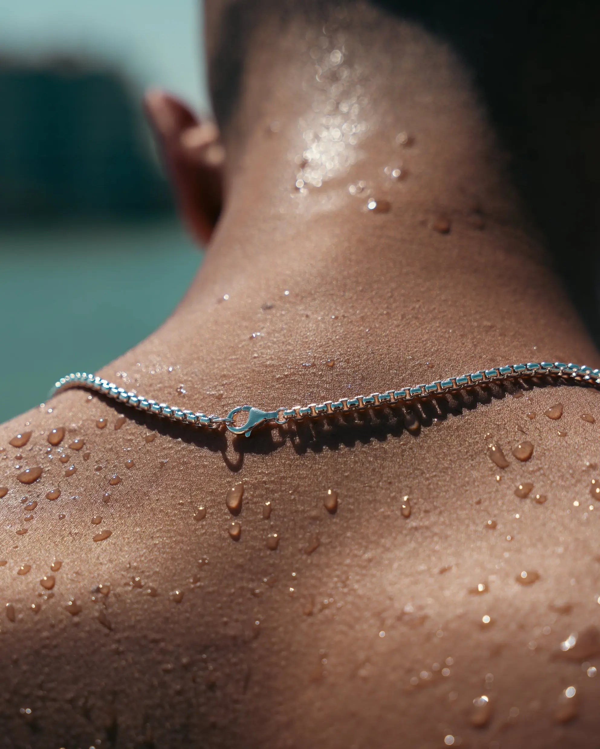 3MM Silver Box Chain Yaluum