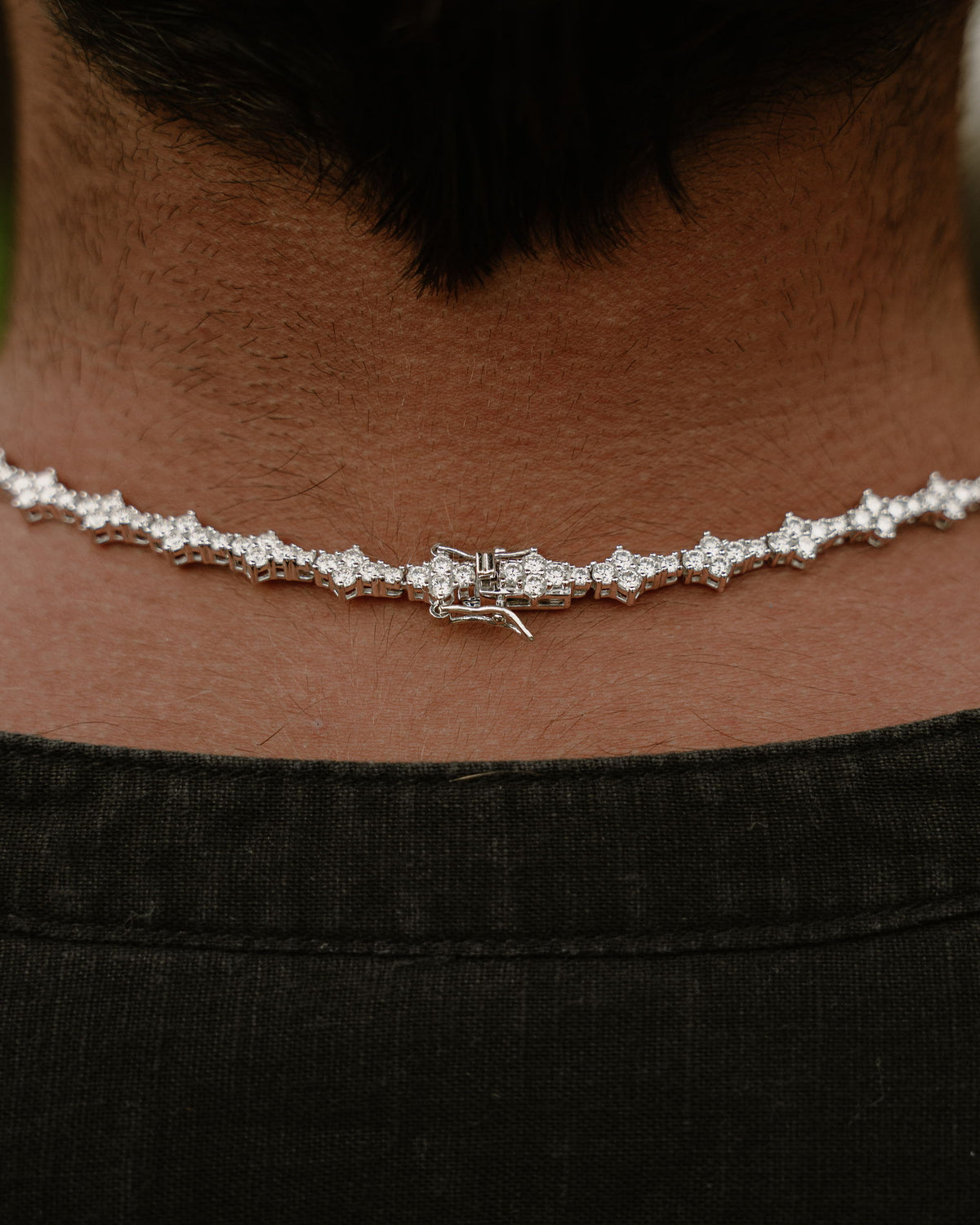 Moissanite Thorn Chain