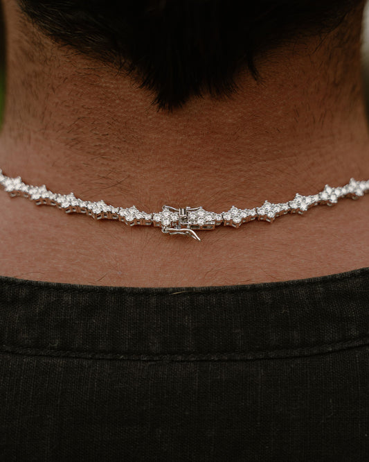 Moissanite Thorn Chain