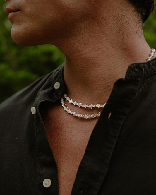 Moissanite Thorn Chain