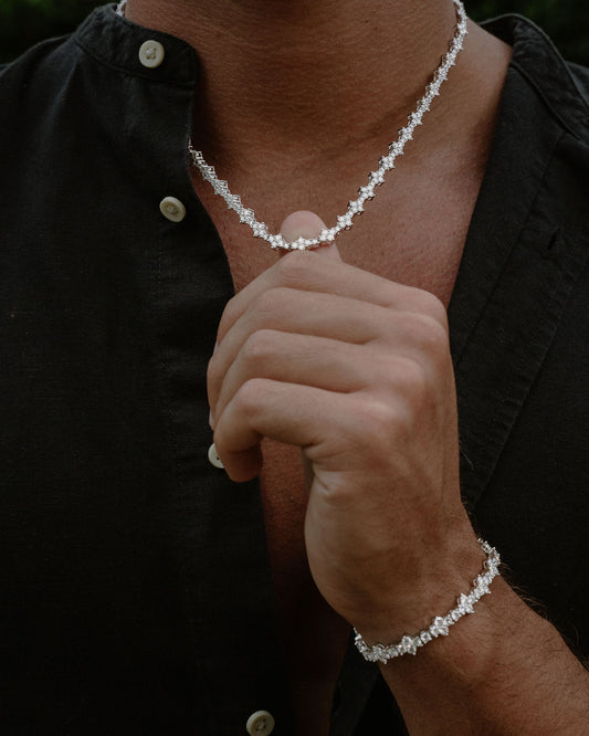 Moissanite Thorn Chain