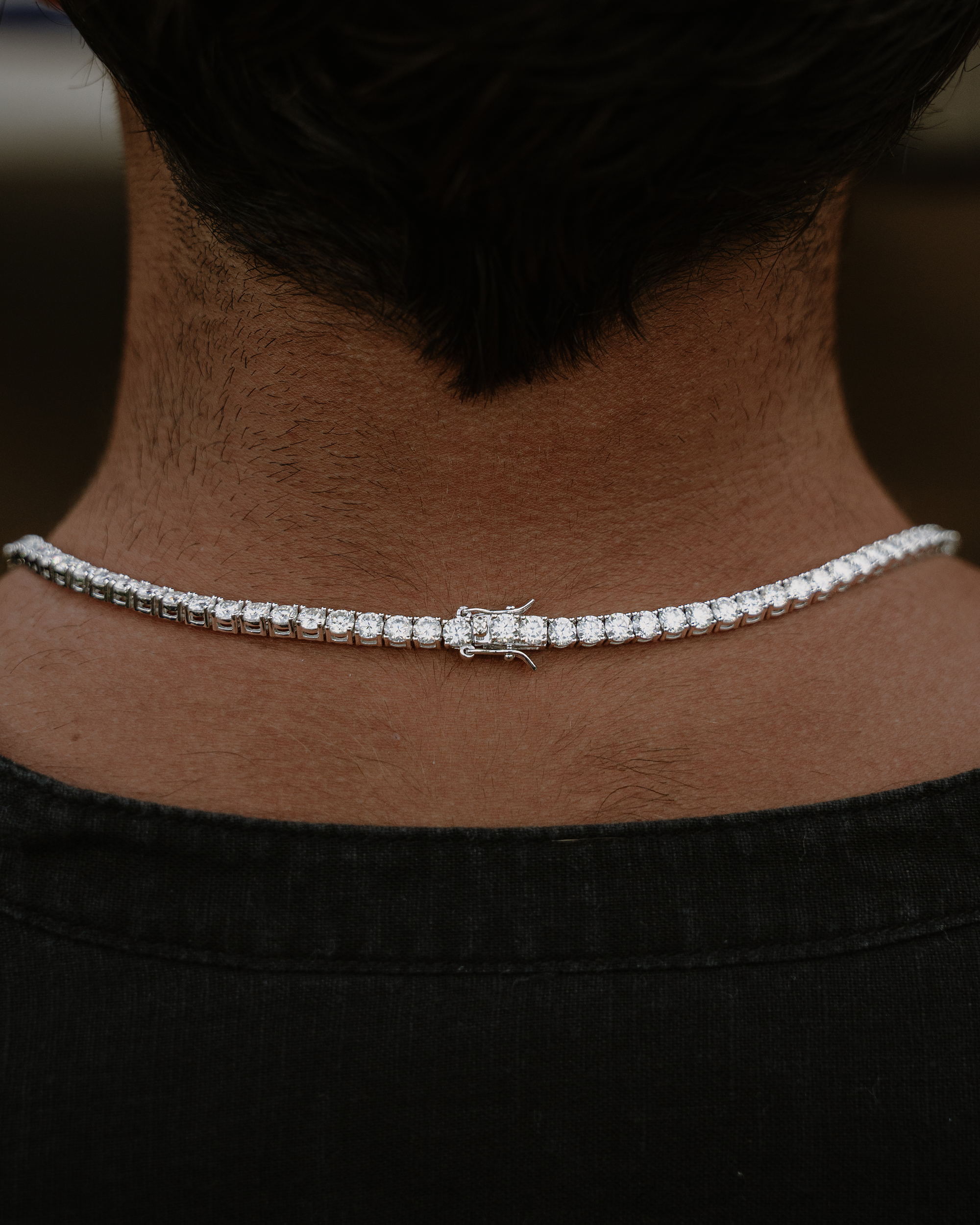 4MM Moissanite Tennis Chain