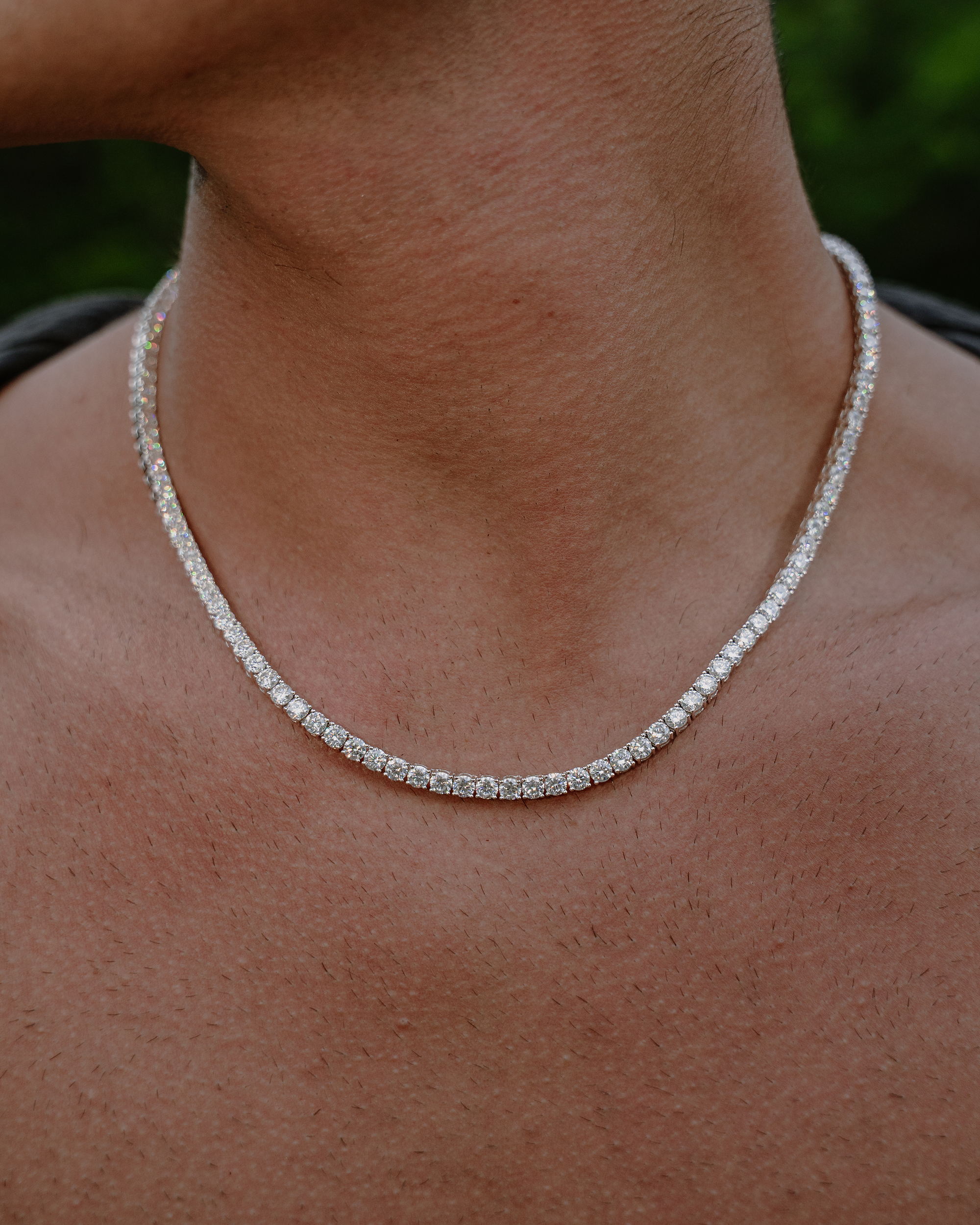 4MM Moissanite Tennis Chain