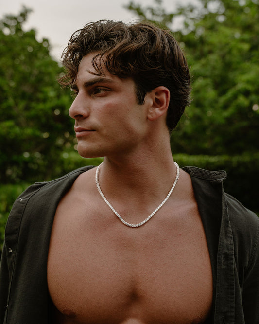4MM Moissanite Tennis Chain