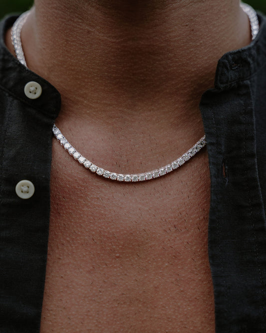 4MM Moissanite Tennis Chain
