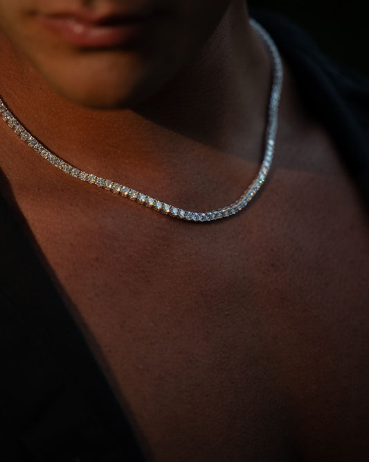 4MM Moissanite Tennis Chain