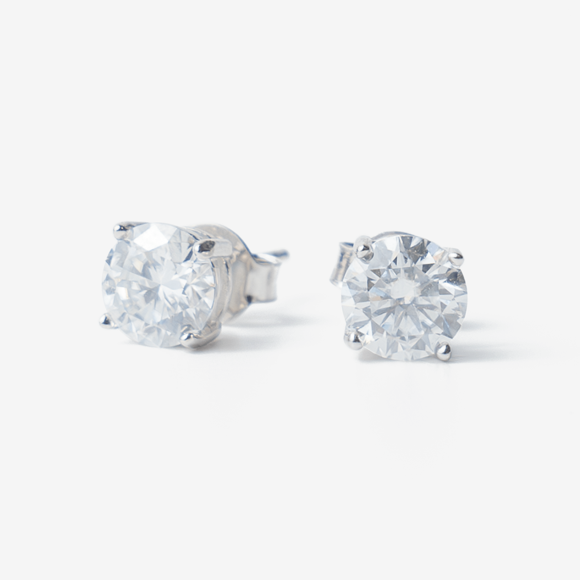 6MM Moissanite Earrings