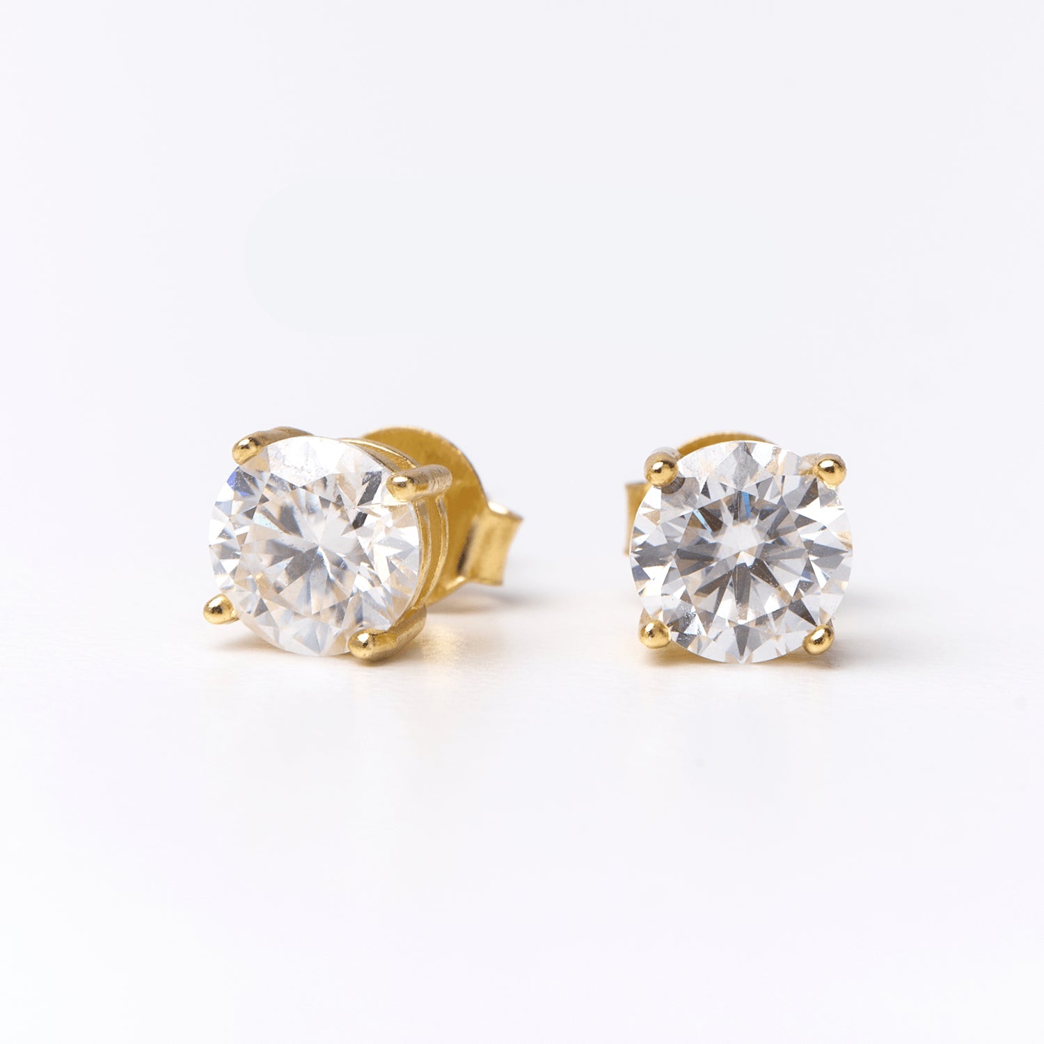 6MM Moissanite Earrings