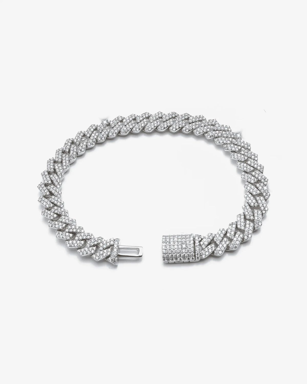 8MM Moissanite Prong Bracelet Yaluum