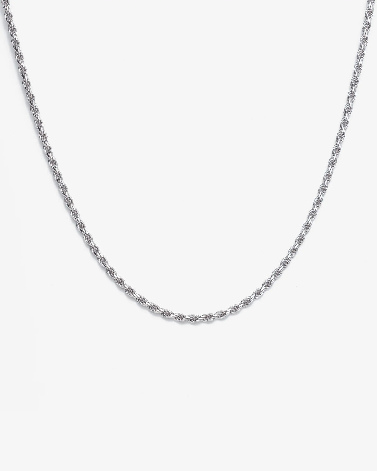 3MM Silver Rope Chain Yaluum