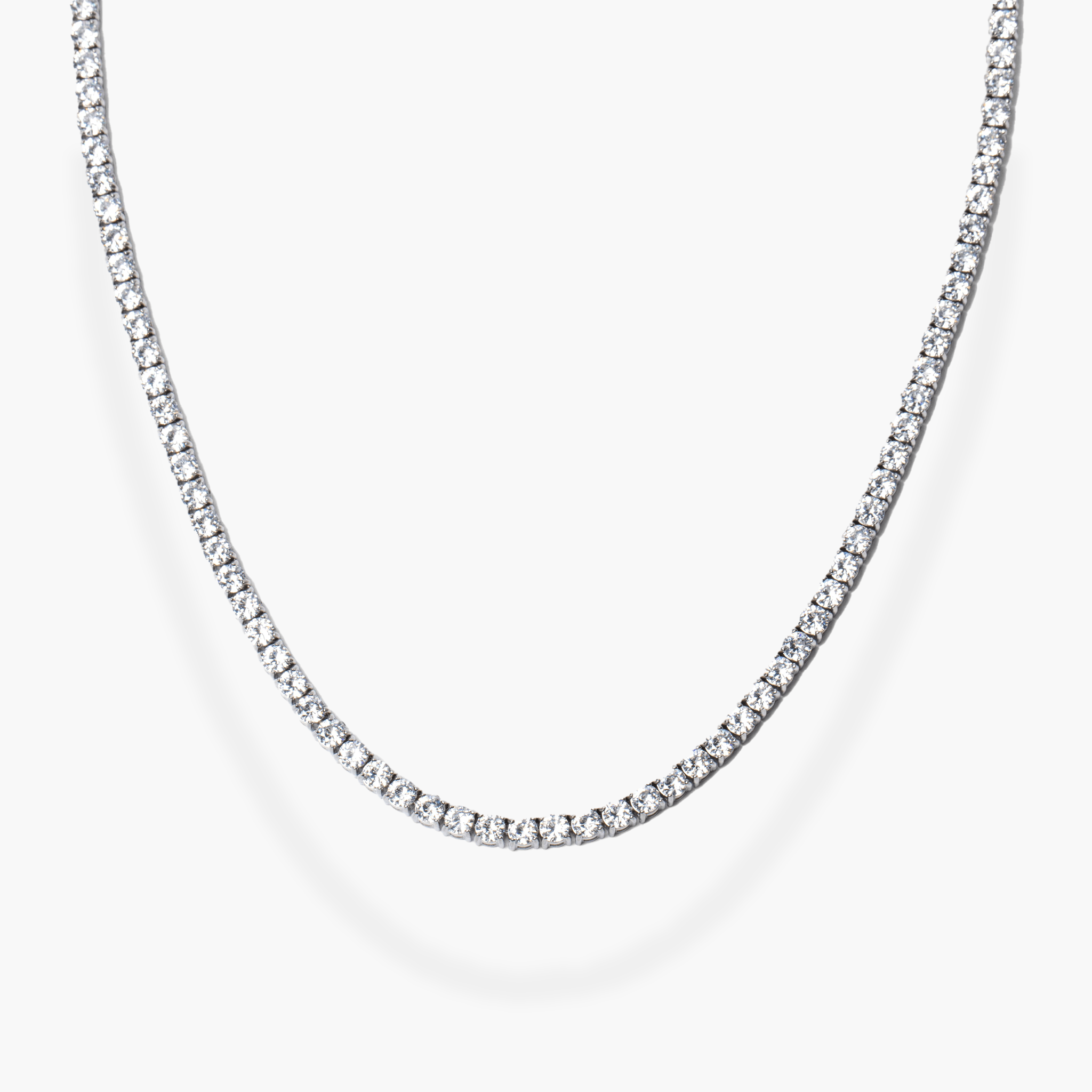 4MM Moissanite Tennis Chain