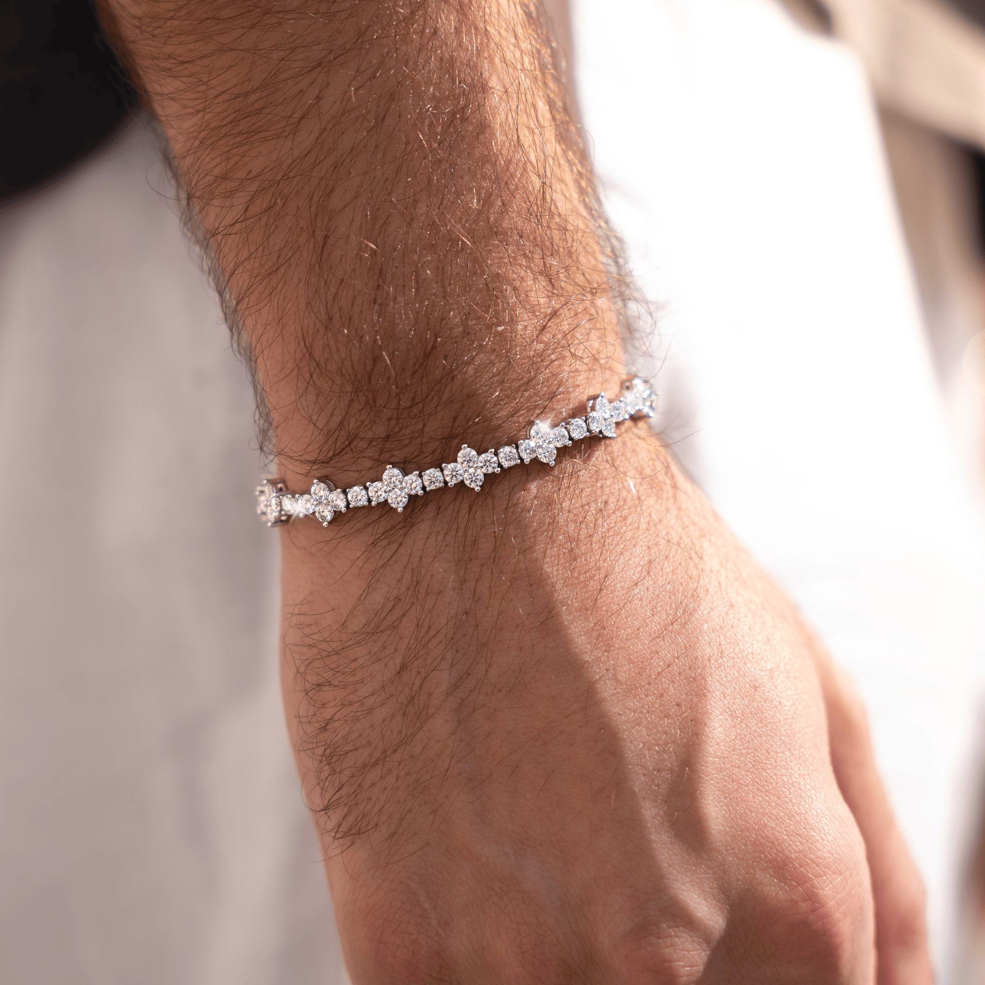 Moissanite Thorn Bracelet