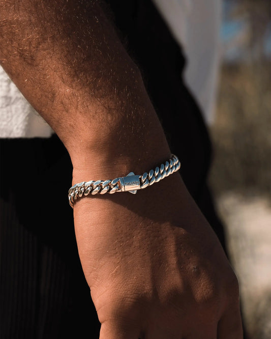 8MM Cuban Bracelet Yaluum
