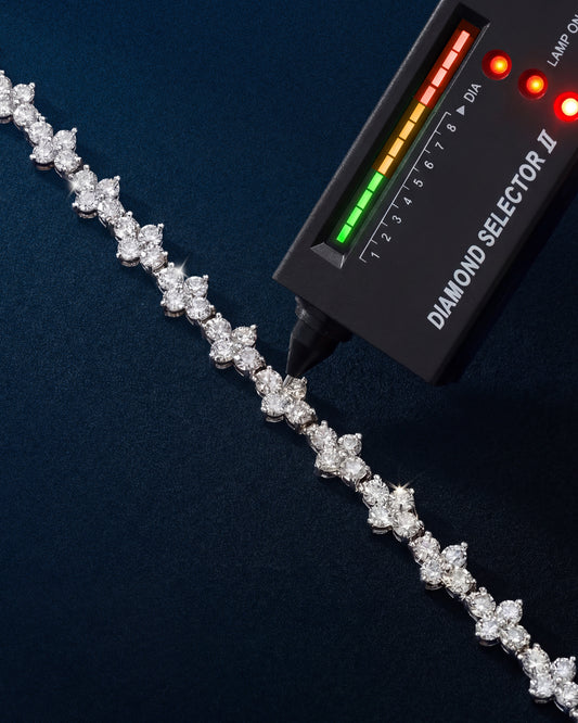 Moissanite Thorn Bracelet