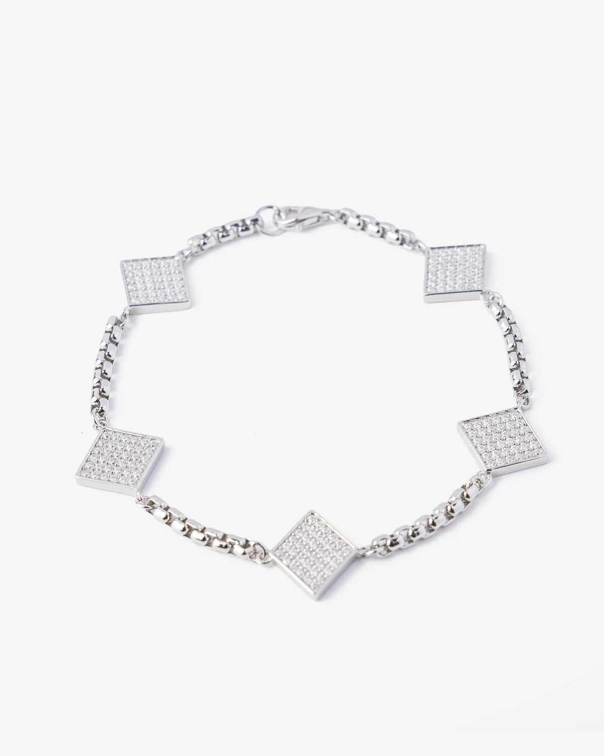 Moissanite Motif Bracelet Yaluum