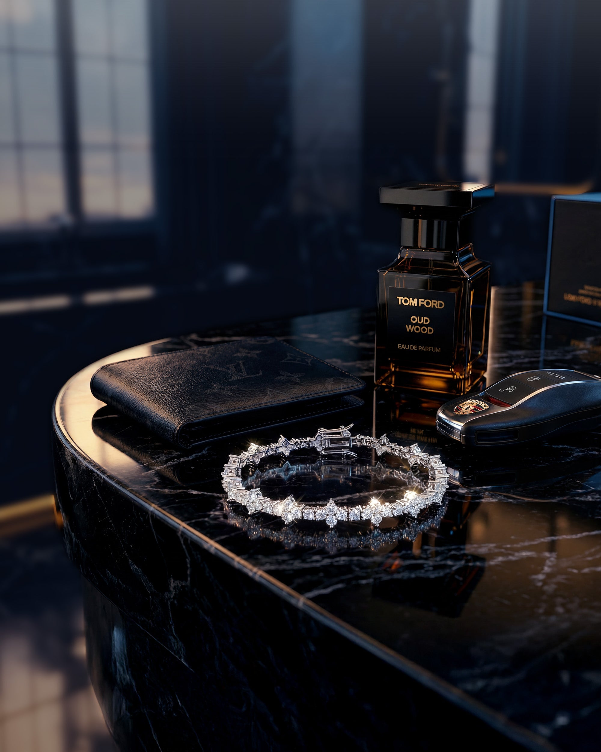 Moissanite Thorn Bracelet