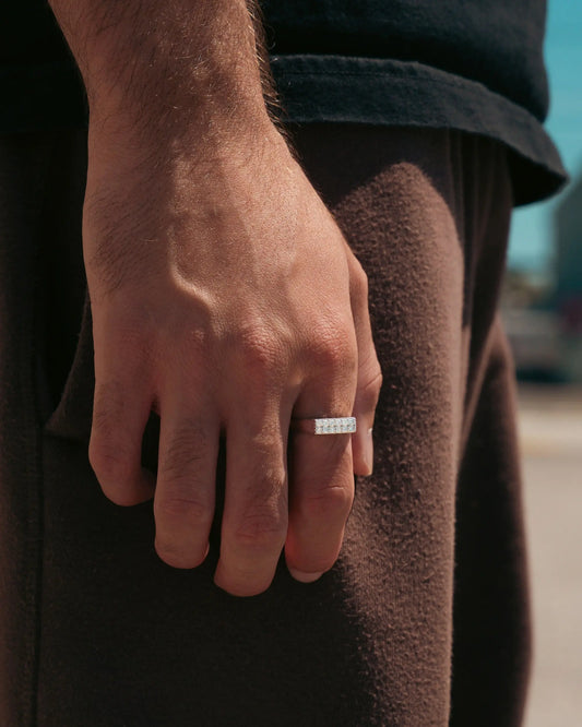 Moissanite Signet Ring Yaluum